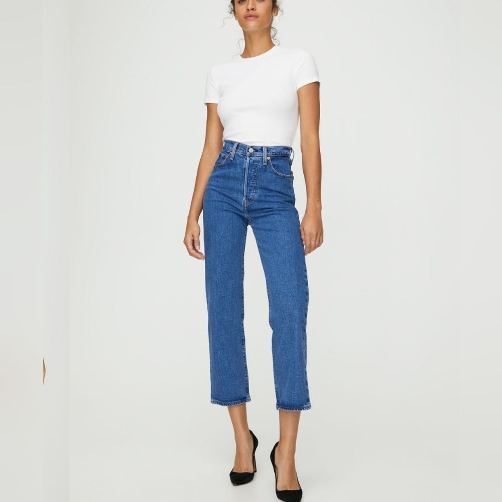 Levi's Blue Straight Leg Women's Jeans